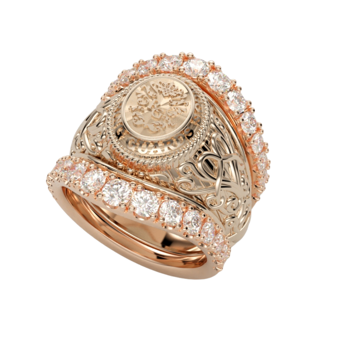 The Graduate Diamond Collegiate Ring Guard – Ring Guards